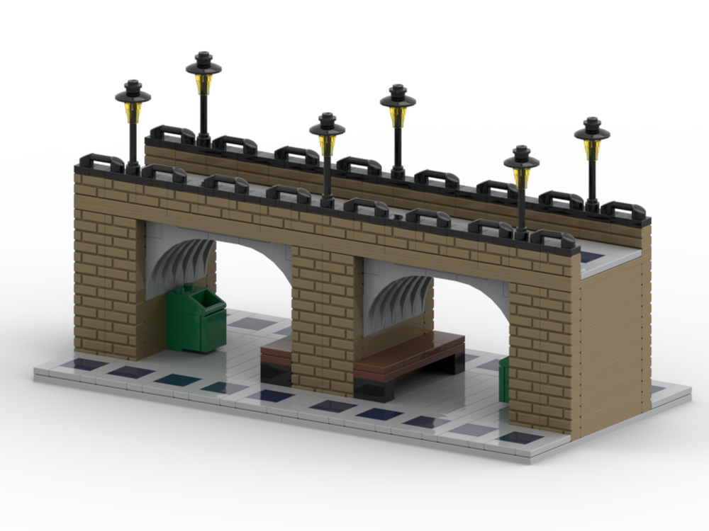 LEGO MOC-256700 pedestrian walkway by Bricktherory | Rebrickable ...