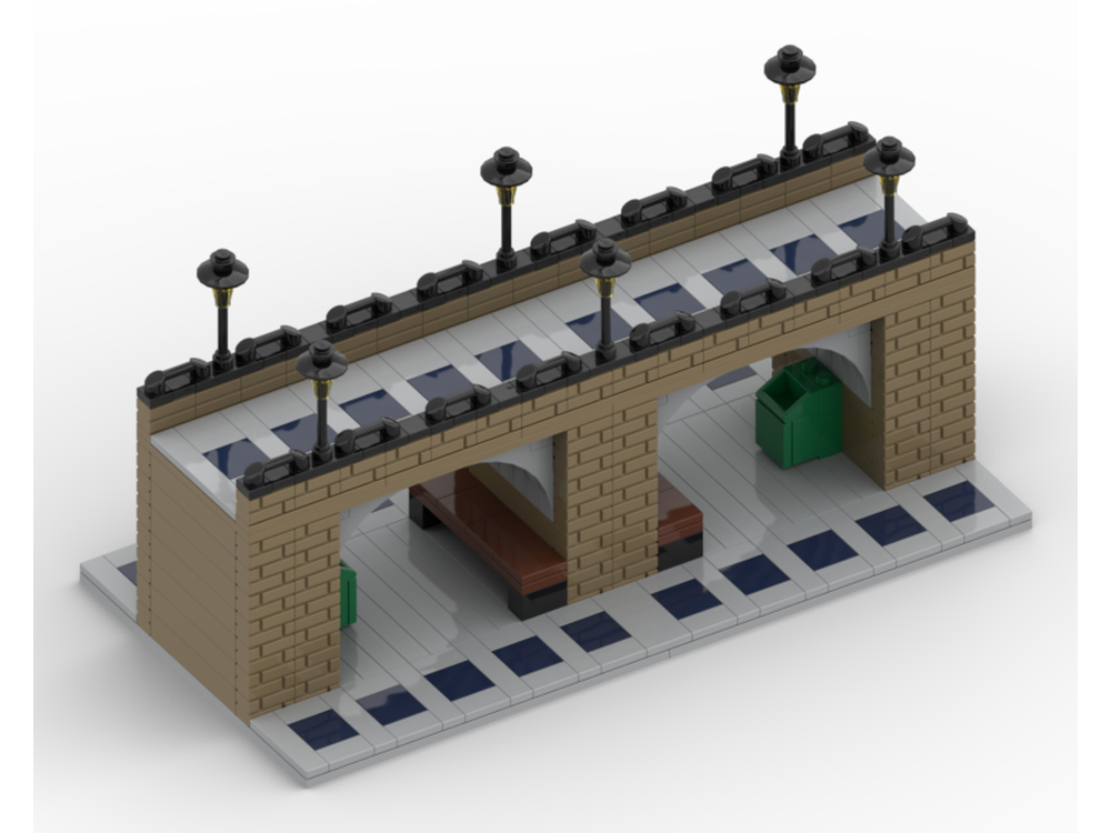 LEGO MOC-256700 pedestrian walkway by Bricktherory | Rebrickable ...