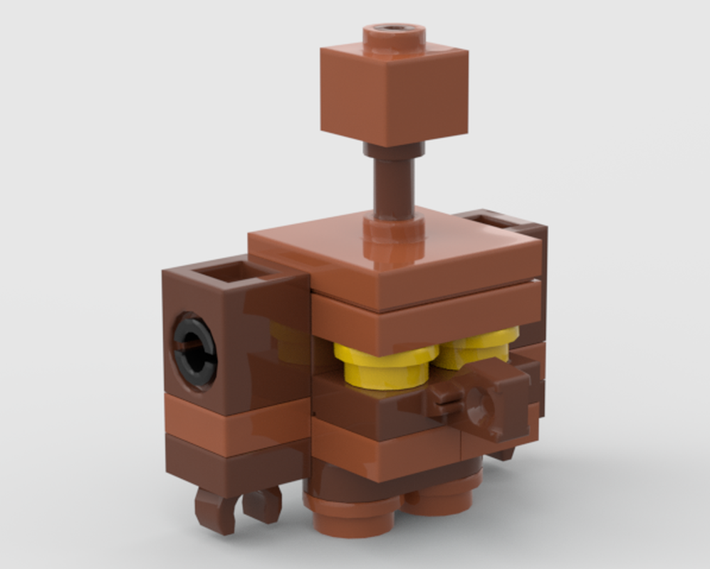 LEGO MOC-256720 Copper Golem by PetrZed | Rebrickable - Build with LEGO