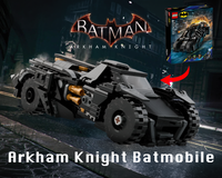 Arkham Knight Bat-Mobile Pursuit Mode Alternate Build (Tumbler set 76303)