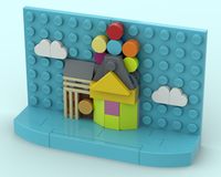Up House- Scene for Set 40774