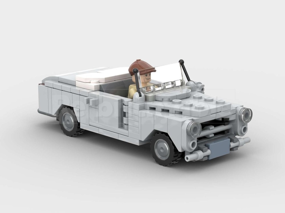 LEGO MOC-256824 Columbo - Peugeot 403 Convertible 1959 by Fijabrickstar ...