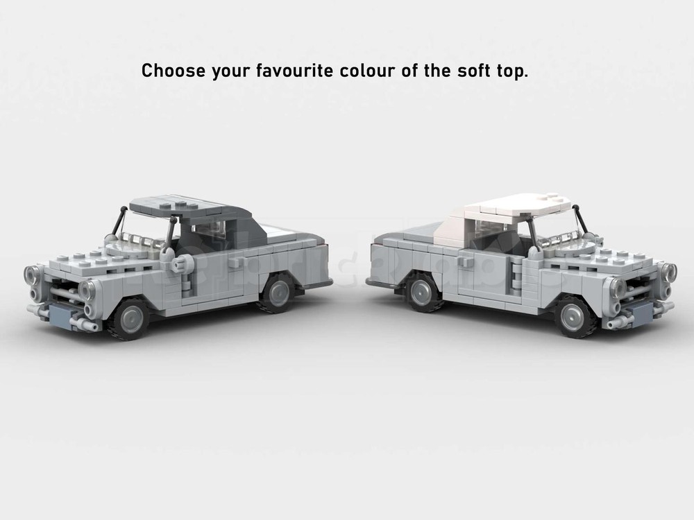 LEGO MOC-256824 Columbo - Peugeot 403 Convertible 1959 by Fijabrickstar ...