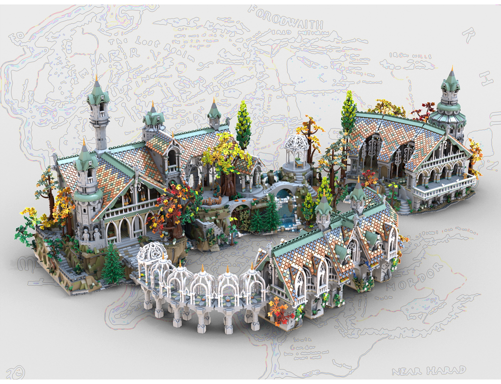LEGO MOC-256827 Rivendell Ingress Gate by Fanpeixi | Rebrickable ...