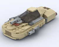Rebel Combat Speeder, BARC Speeder, and Side Builds 75412, 75436, and 31162 Alternate Build