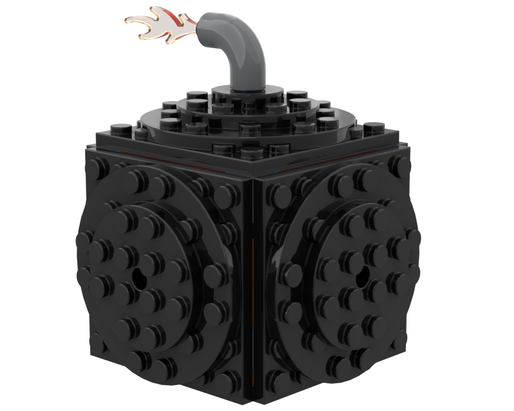 LEGO MOC-256882 bomb by Every1sFavHERO | Rebrickable - Build with LEGO