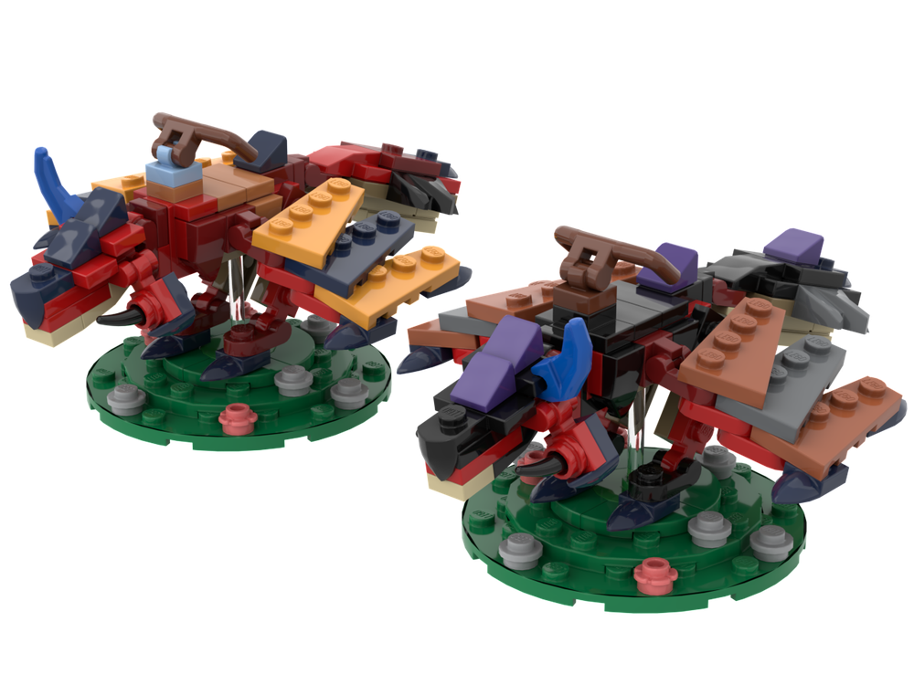 LEGO MOC-256897 Mini Skyscale Ratha & Ratha V by Kora8196 | Rebrickable ...
