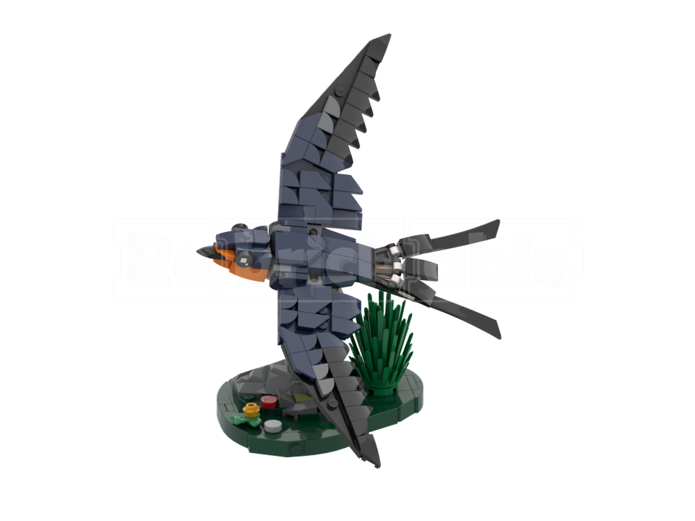 LEGO MOC-256899 Barn Swallow by SKABRAM | Rebrickable - Build with LEGO