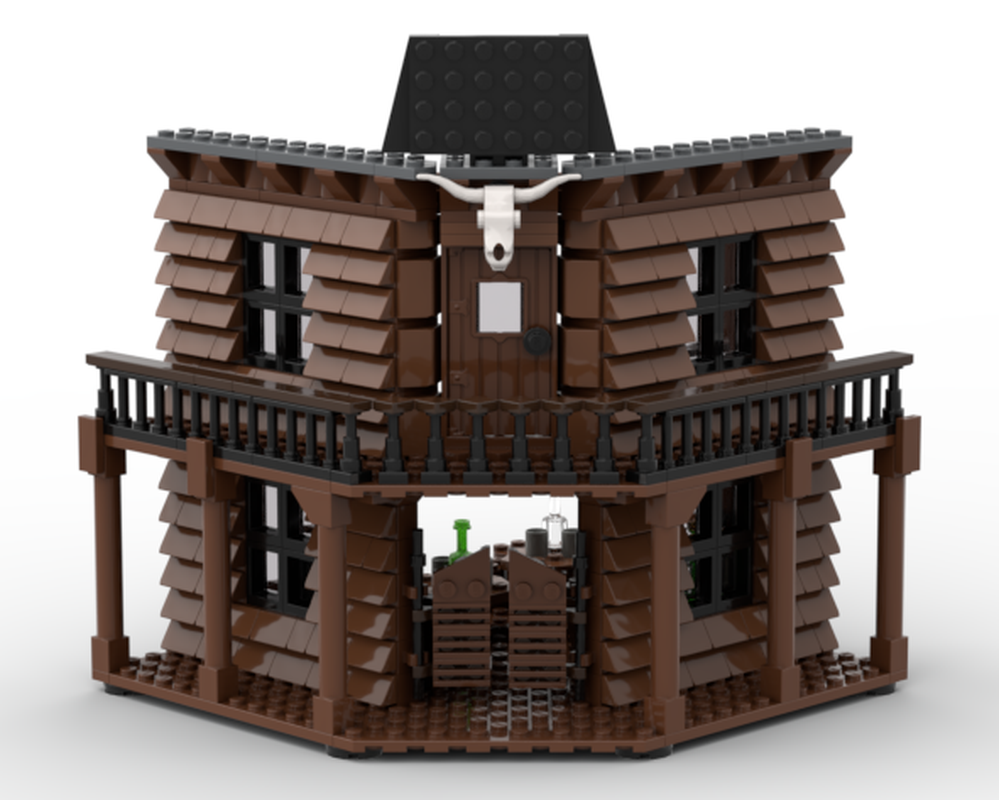 LEGO MOC-256902 Western saloon by szymoniwo | Rebrickable - Build with LEGO