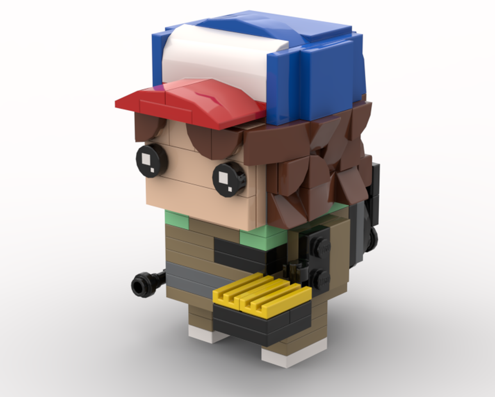 LEGO MOC-256960 Dustin by CloneEngineer | Rebrickable - Build with LEGO