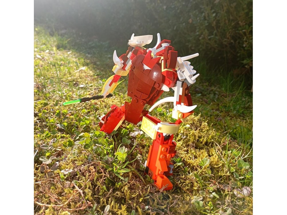 LEGO MOC-256982 Bone Warrior by Bossks_bounty | Rebrickable - Build ...