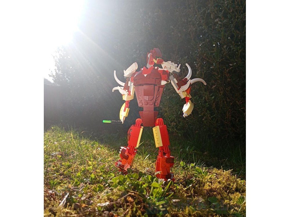 LEGO MOC-256982 Bone Warrior by Bossks_bounty | Rebrickable - Build ...