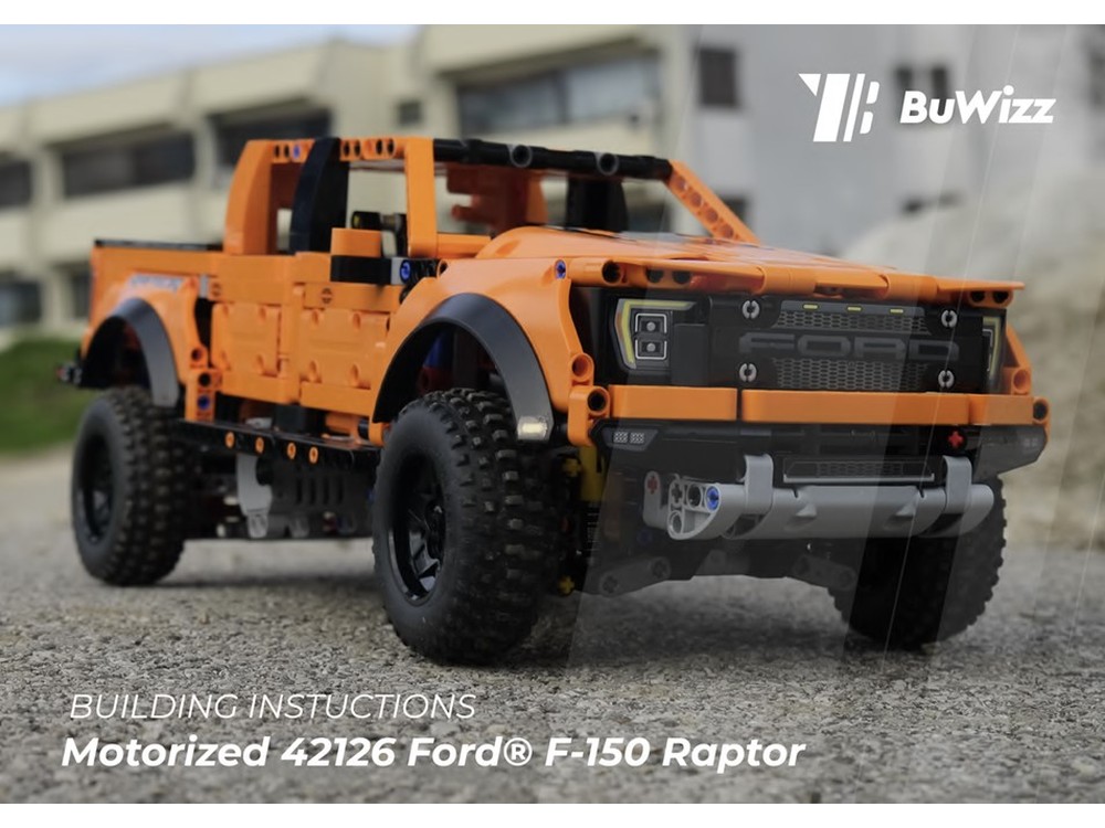 LEGO MOC-256985 Ford F-150 Raptor Official BuWizz Upgrade by s90sml ...