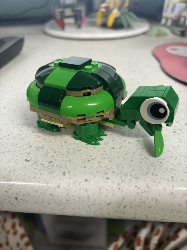LEGO MOC-256987 Turtle (Modified) by BrickbuiltGirl | Rebrickable ...