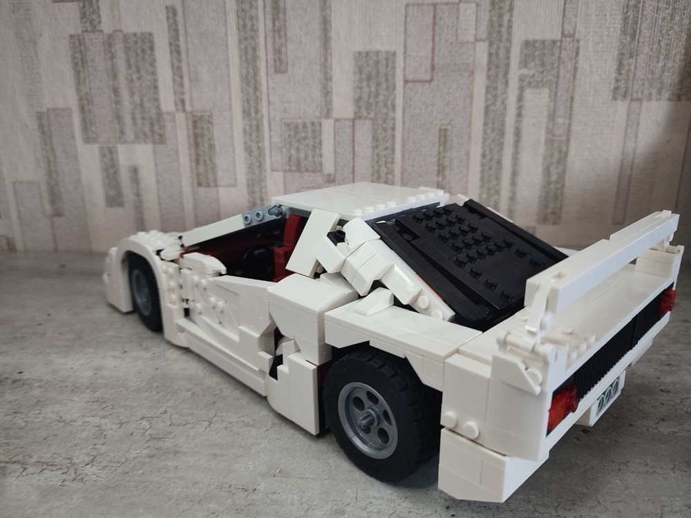 LEGO MOC-256990 Ferari F40 by Seler60 | Rebrickable - Build with LEGO