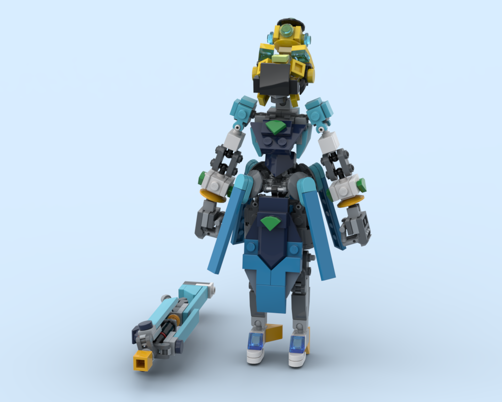 LEGO MOC-257030 Lego Mecha Piper by Indie_lego | Rebrickable - Build ...