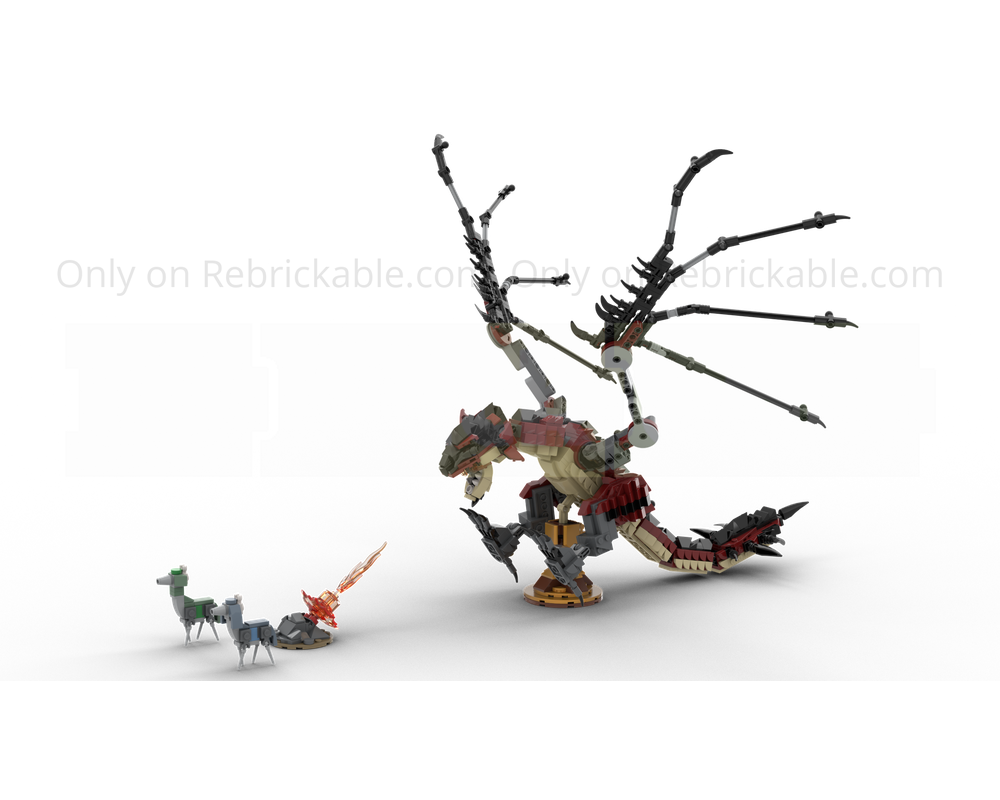 LEGO MOC-257059 Rathalos - King Of The Skies by Lucid Bricks ...