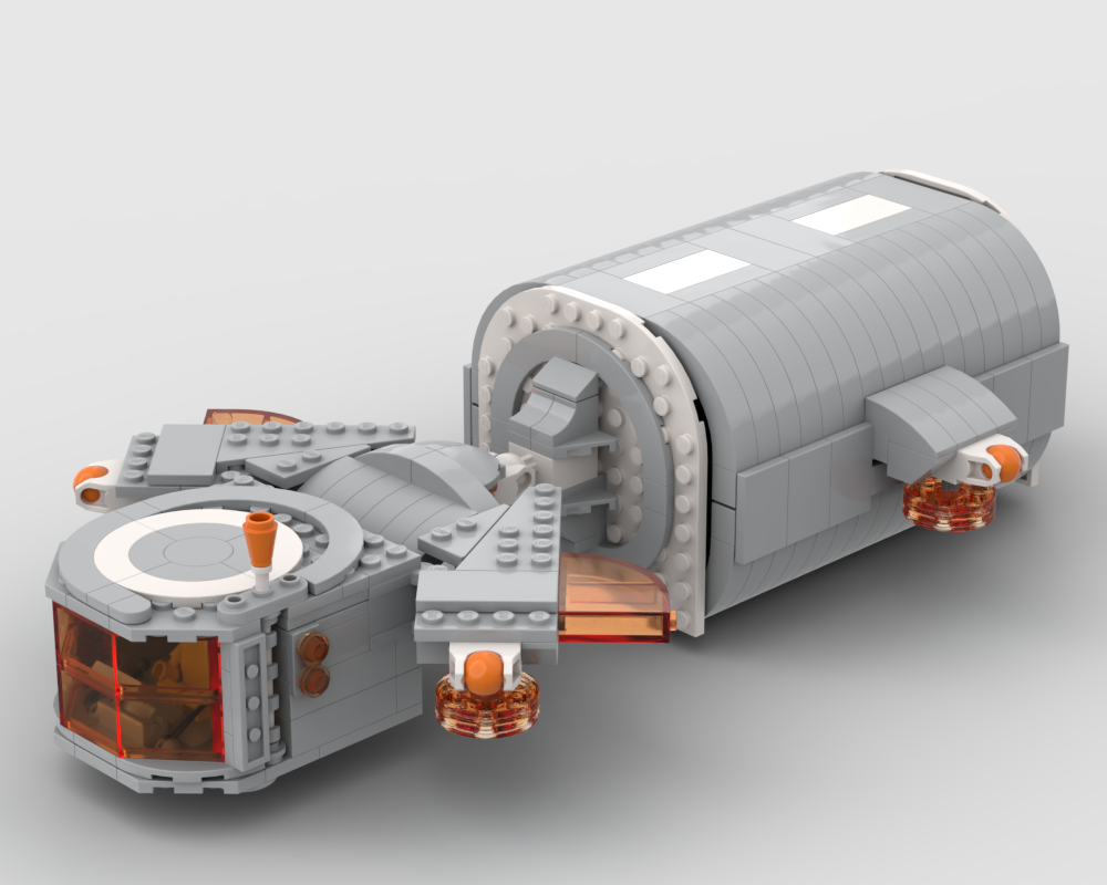 LEGO MOC-257077 Space Hauler by Belinder | Rebrickable - Build with LEGO
