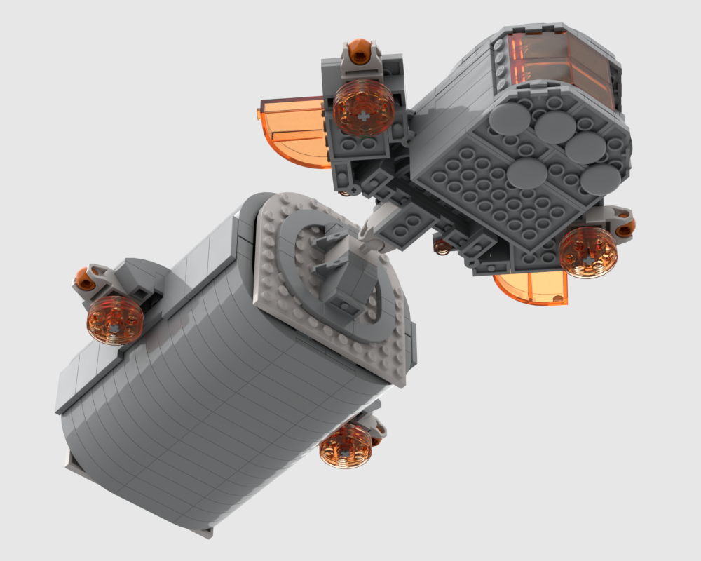 LEGO MOC-257077 Space Hauler by Belinder | Rebrickable - Build with LEGO