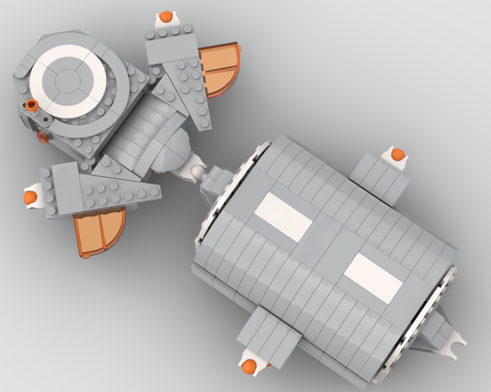 LEGO MOC-257077 Space Hauler by Belinder | Rebrickable - Build with LEGO