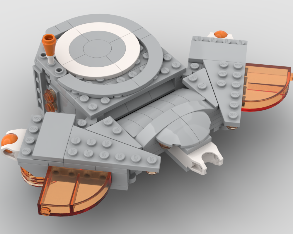 LEGO MOC-257077 Space Hauler by Belinder | Rebrickable - Build with LEGO