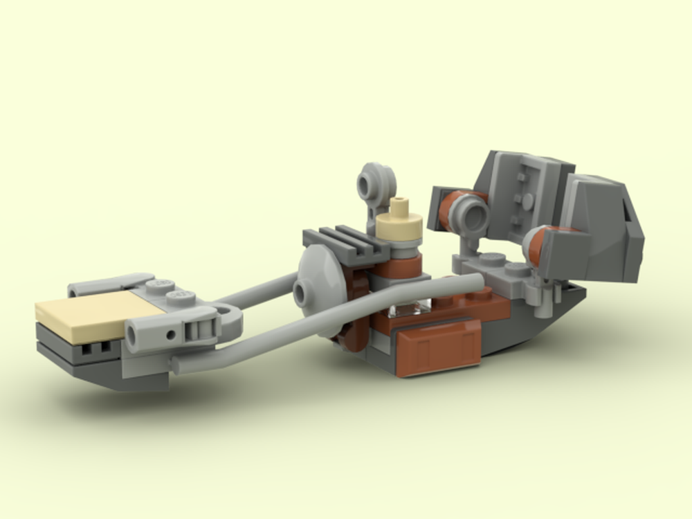 LEGO MOC-257097 Mando's desert speeder by TinyTurtle11 | Rebrickable ...