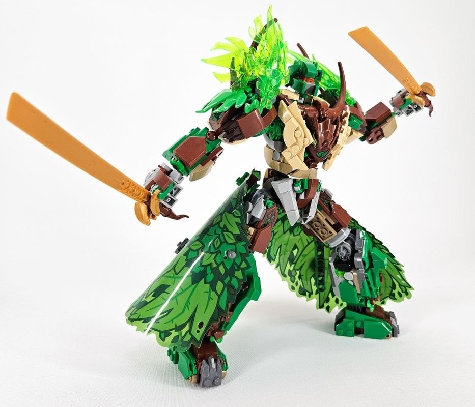 LEGO MOC-257114 Earth Dragon Warrior (Lego Ninjago 71859 Alt Build