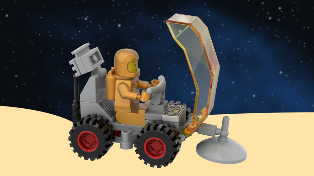LEGO MOC-257137 Classic Space Reimagined: Command Rover by watson.lego ...