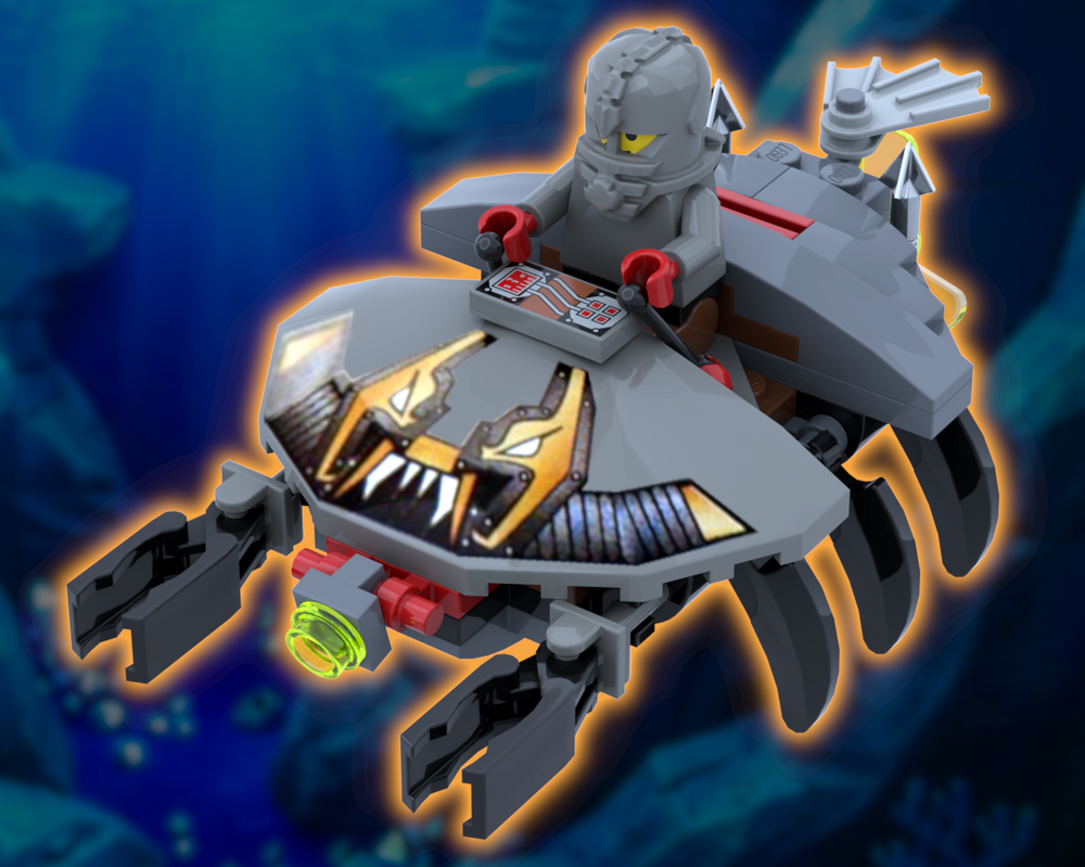 LEGO MOC-257191 Seabed Scuttler by Edgy_90s_Alien | Rebrickable - Build ...