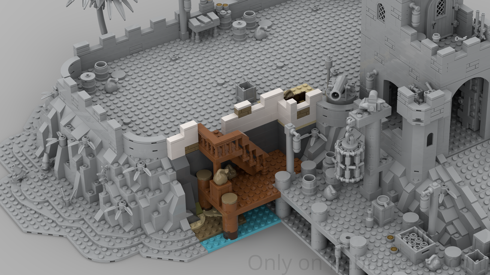 LEGO MOC-257200 Governor's Island: Harbor Inner Corner by Dr_McCoy1 ...