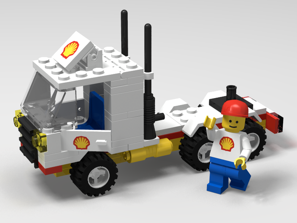 LEGO MOC-257226 Shell Big Rig by Bruckette | Rebrickable - Build with LEGO