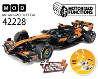 42228 McLaren MCL39 F1 Car RC MOD for Power Function Motor & LED Light