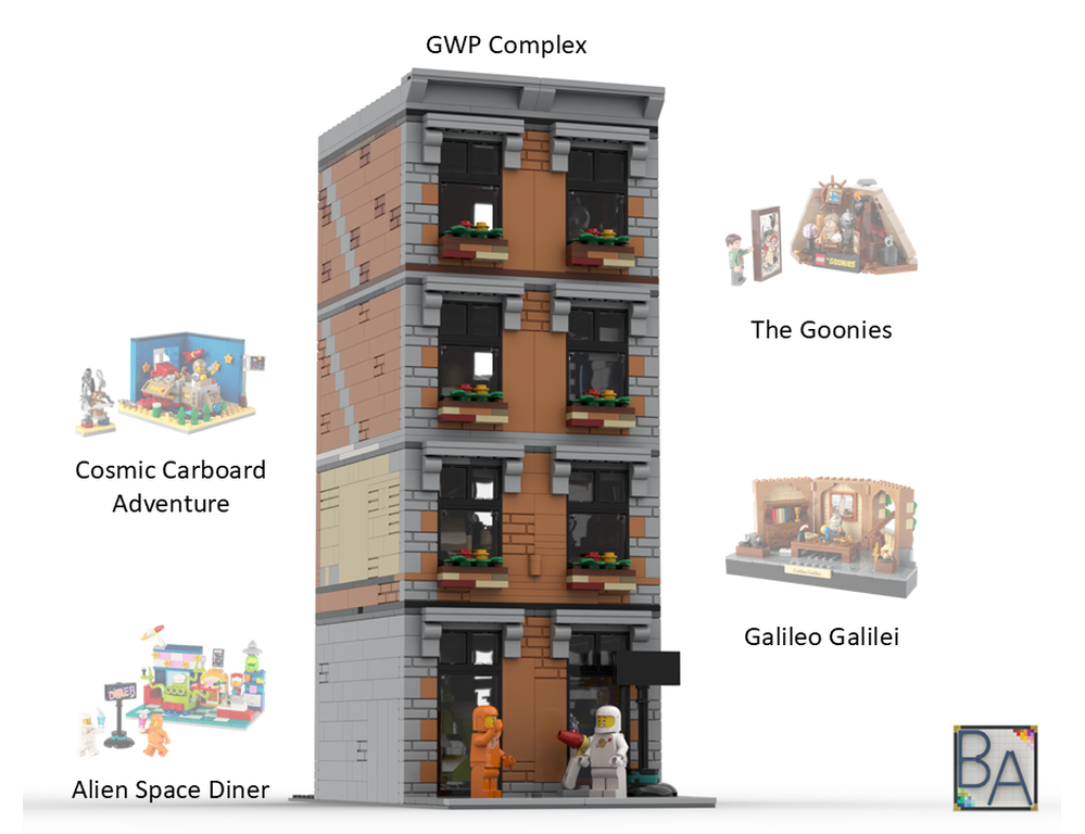LEGO MOC-257253 GWP Complex - Goonies by Brick Artisan | Rebrickable ...