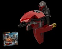 Mandalorian STAP 75449 Alt built