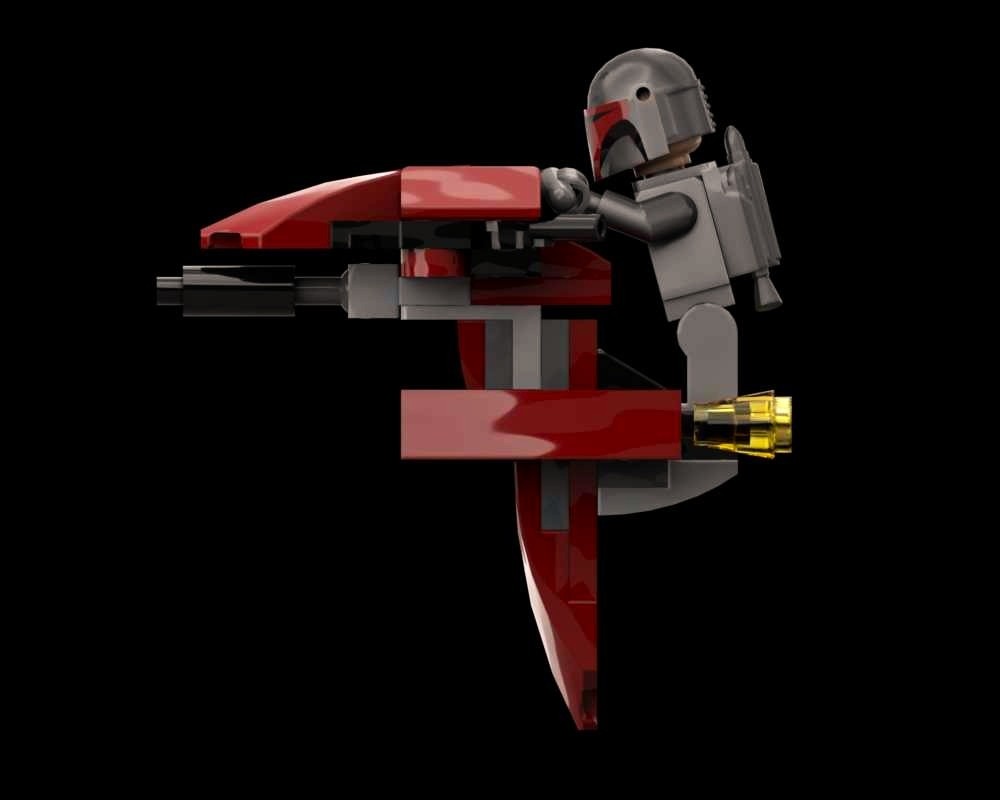 LEGO MOC-257293 Mandalorian STAP 75449 Alt built by a_miles ...