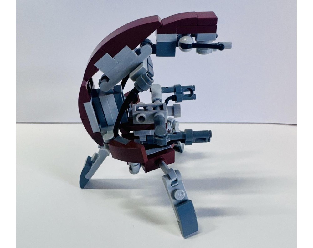 LEGO MOC-257332 Mini Droideka by Purrfectbuildz | Rebrickable - Build ...