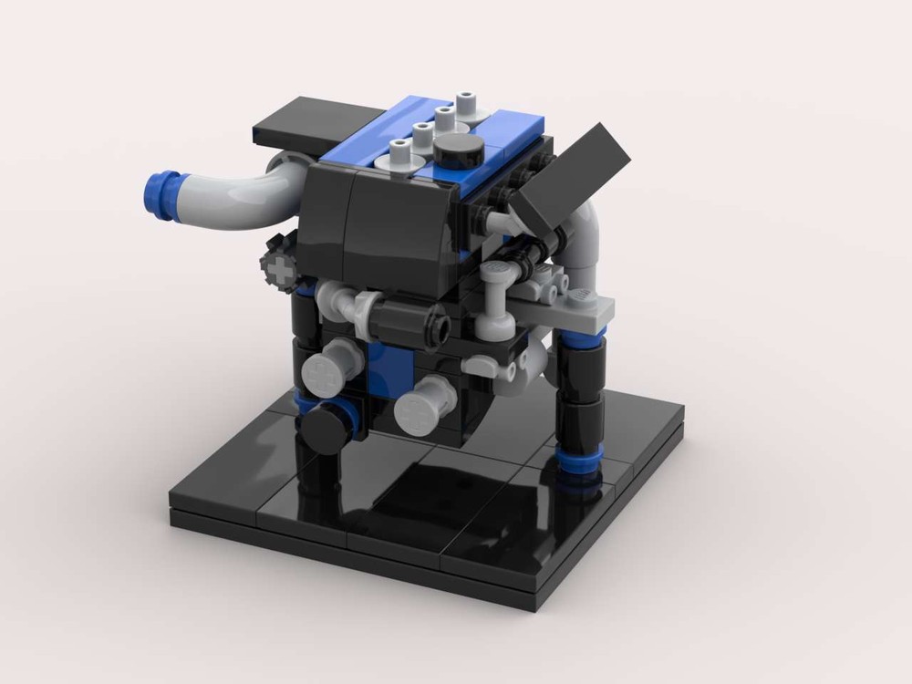 LEGO MOC-257375 Ford Cosworth YBT Engine by Derhaseausdemwald ...