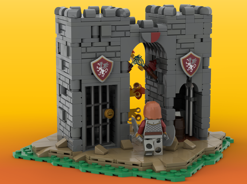LEGO MOC-257434 Griffin's Arch by Zardbricks | Rebrickable - Build with ...