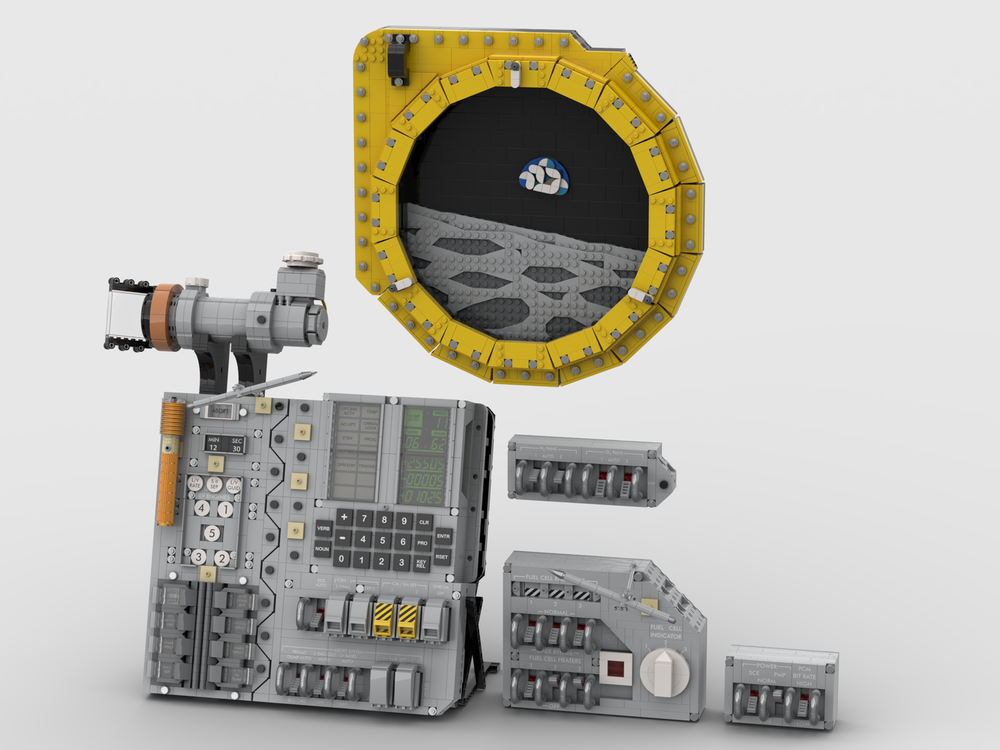 LEGO MOC-257443 6 MOC Bundle! NASA Life-Size Apollo Command Module