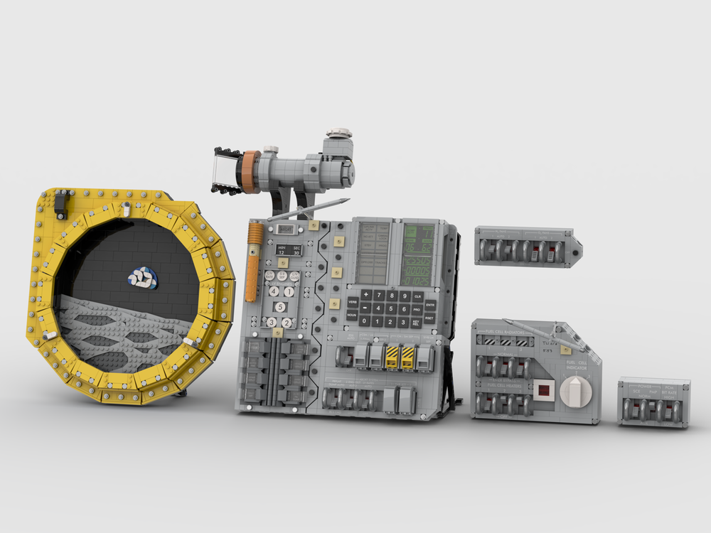 LEGO MOC-257443 6 MOC Bundle! NASA Life-Size Apollo Command Module ...
