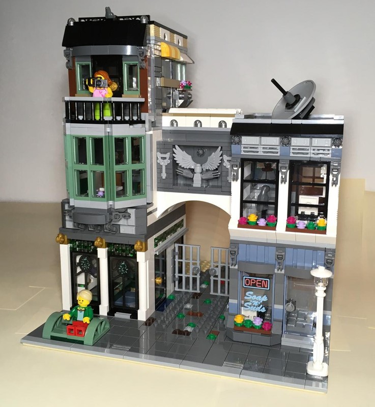 LEGO MOC 10251 - The Jeweler - alternat Building for Brick Bank by