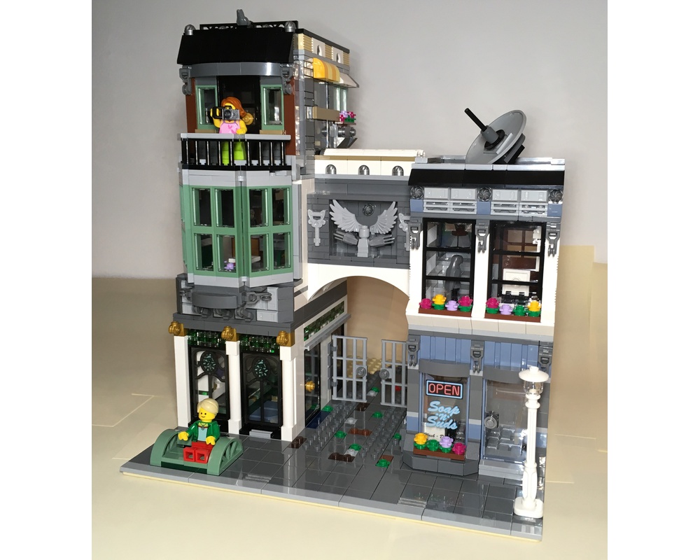 Lego Moc 25746 10251 The Jeweler Alternat Building For Brick