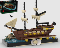 Pirates of Otter Bay - Alternate Build of 21366 Floating Sea Otters