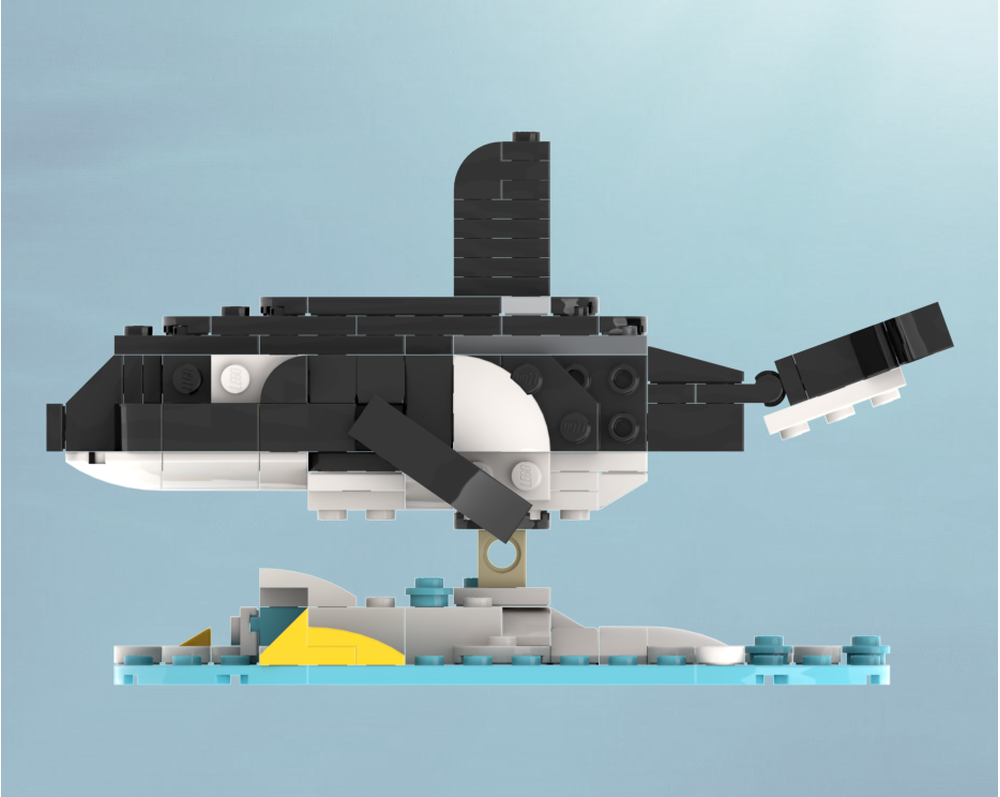 LEGO MOC-257489 Orca in the Waves by saunasai | Rebrickable - Build ...