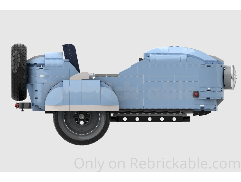 LEGO MOC-257515 Sidecar for Vespa 125 by Johnc_afol | Rebrickable ...