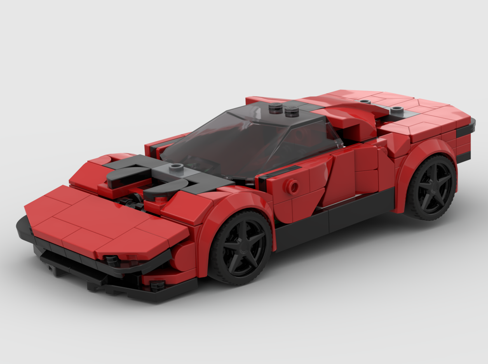 LEGO MOC-257542 77254 FERRARl Daytona Sp3 by ZacMontesquieu ...