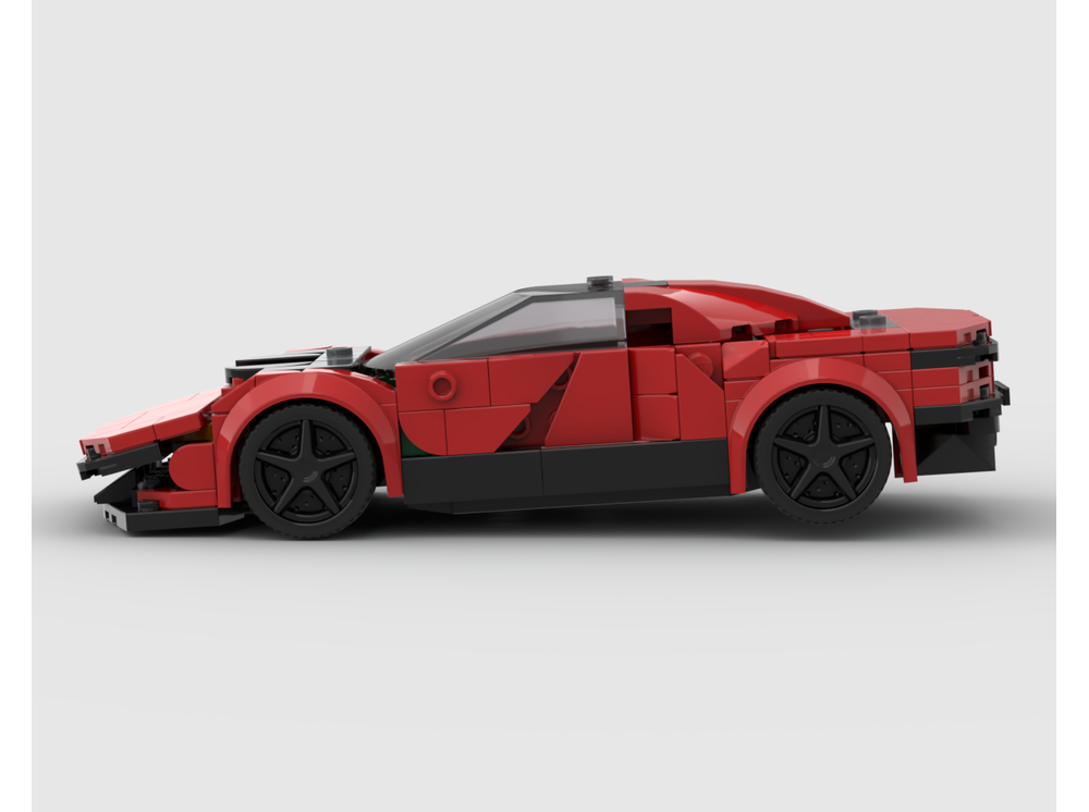 LEGO MOC-257542 77254 FERRARl Daytona Sp3 by ZacMontesquieu ...