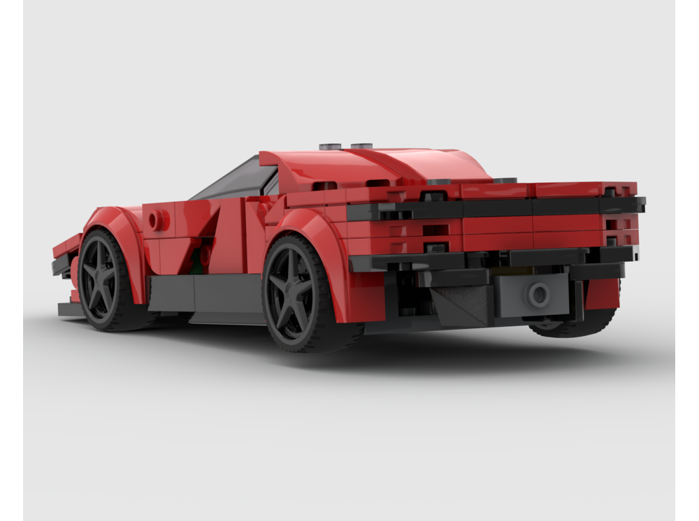 LEGO MOC-257542 77254 FERRARl Daytona Sp3 by ZacMontesquieu ...