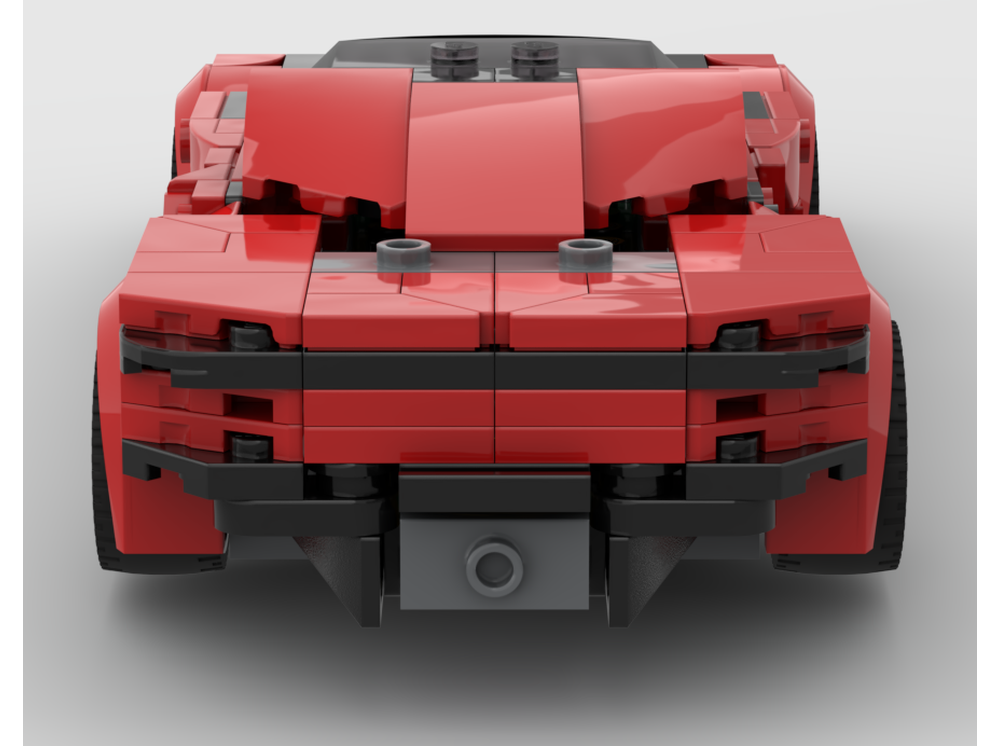 LEGO MOC-257542 77254 FERRARl Daytona Sp3 by ZacMontesquieu ...