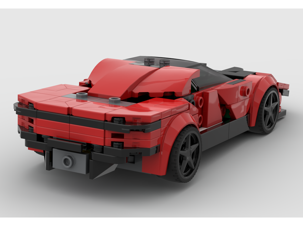 LEGO MOC-257542 77254 FERRARl Daytona Sp3 by ZacMontesquieu ...